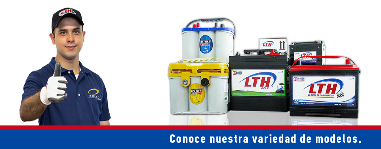 Acumuladores automotrices, acuaticos y motoacumuladores, 16 años de experiencia como distribuidor autorizado LTH en Mérida